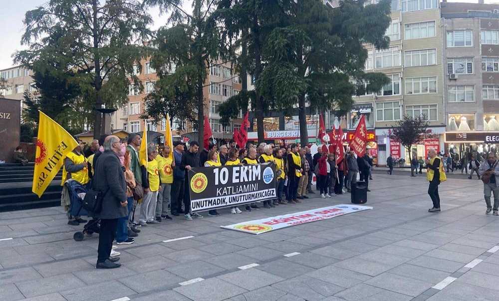 10 Ekim'in Yıl Dönümü Unutulmadı