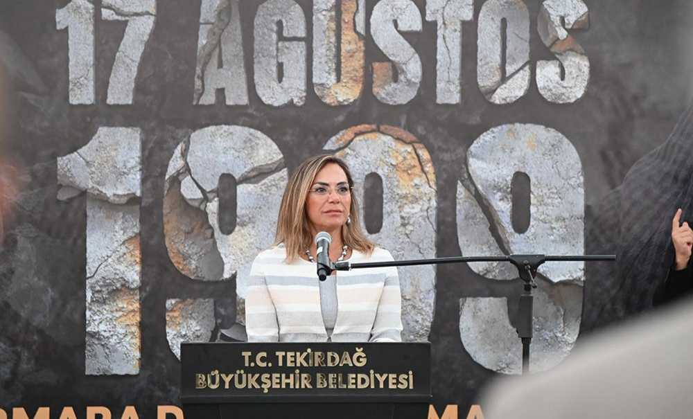 17 Ağustos Marmara Depremi Anma Etkinliğine Düzenlendi