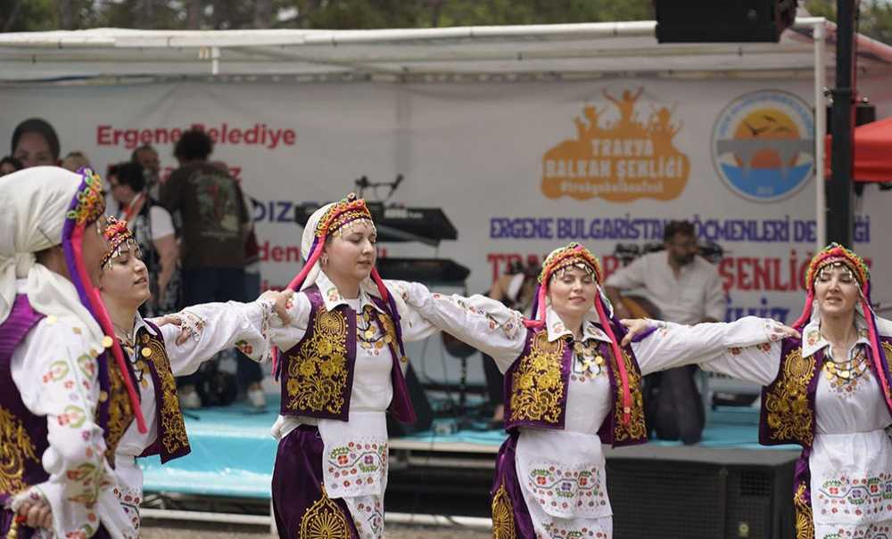 2. Trakya Balkan Şenliği Coşkuyla Kutlandı