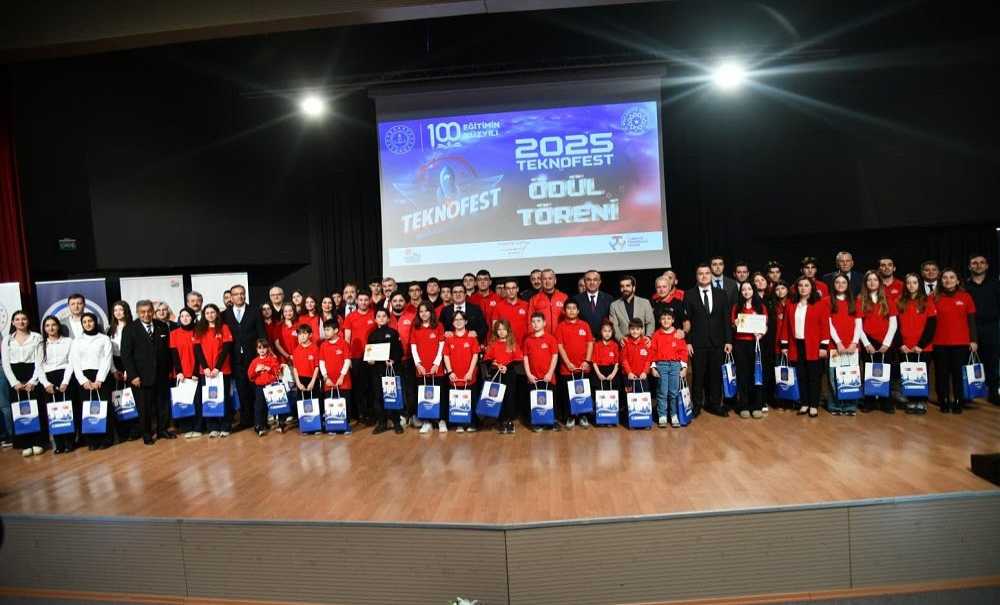 2025 Teknofest Finalistlerine Çerkezköy'de Ödül Töreni