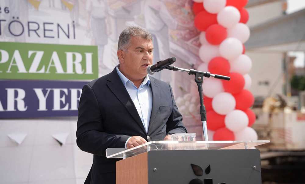 3. Kapalı Pazar Yeri̇ni̇n Temeli̇ Atıldı