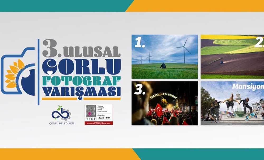 3. Ulusal Çorlu Fotoğraf Yarışması Sonuçlandı