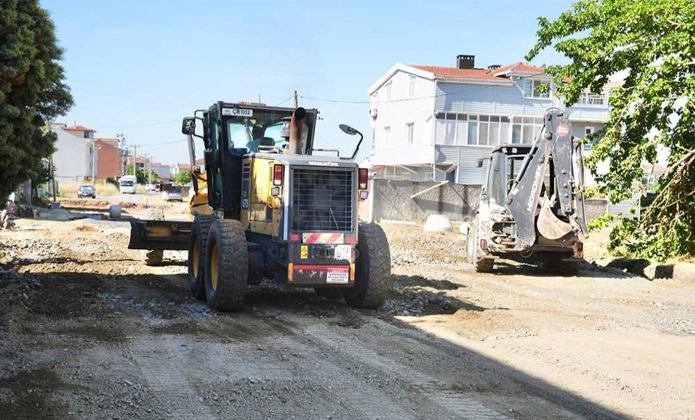 5 Mahallede Yol Çalışması Yapılıyor