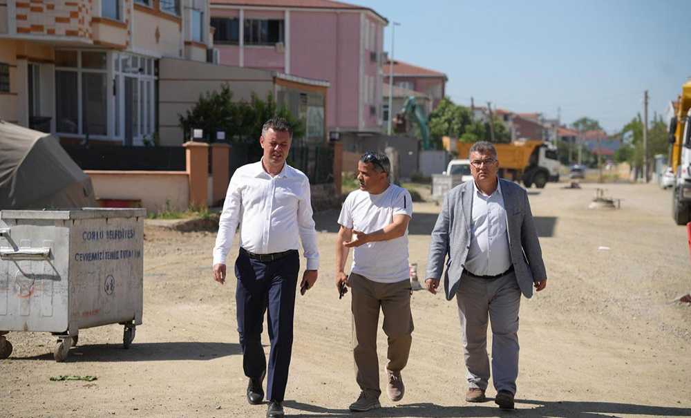 5 Mahallede Yol Çalışması Yapılıyor
