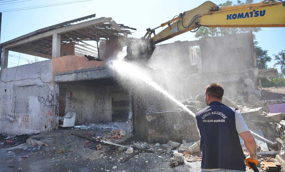 5 Yılda 172 Metruk Bina Yıkıldı