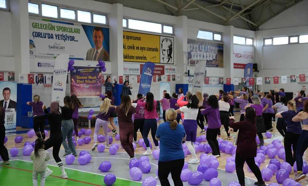 8 Mart Coşkusu Zumba Ile Taçlandı