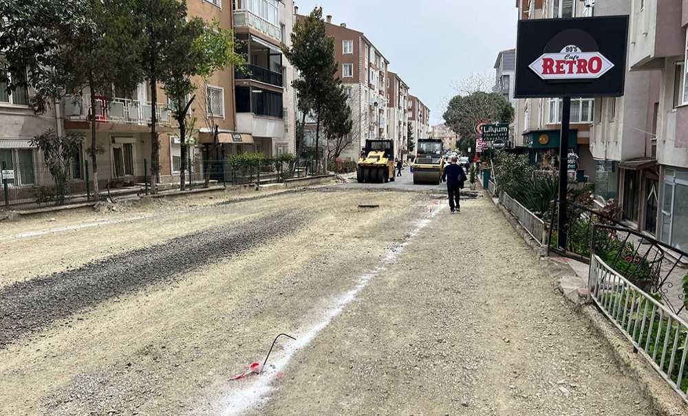 Ahmet Priştina Caddesi'nde Çalışmalar Hızlandı