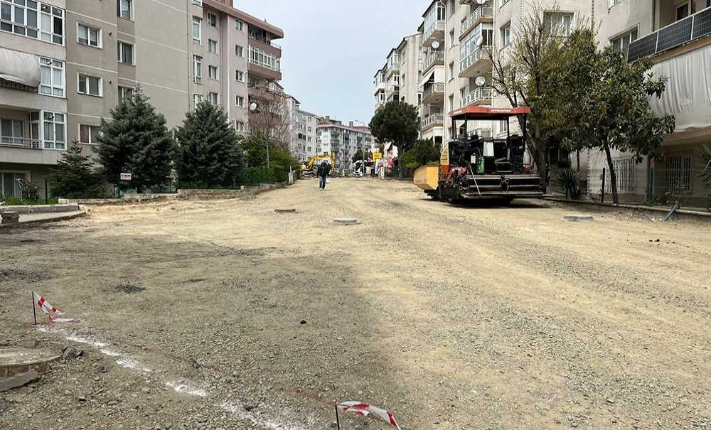 Ahmet Priştina Caddesi'nde Çalışmalar Hızlandı