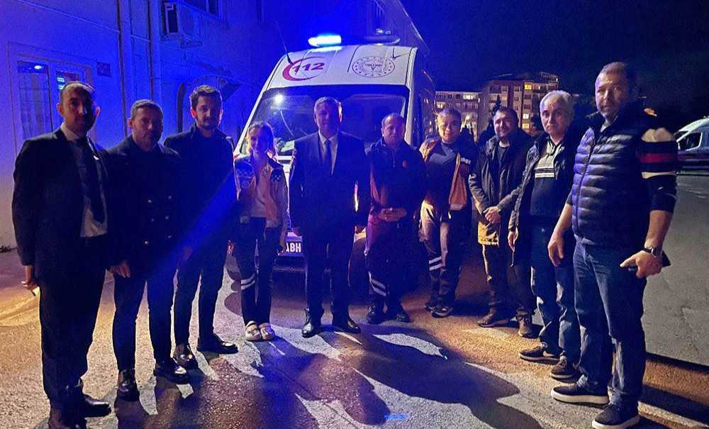 Ak Parti 112 Merkez İstasyonunu Ziyaret Etti