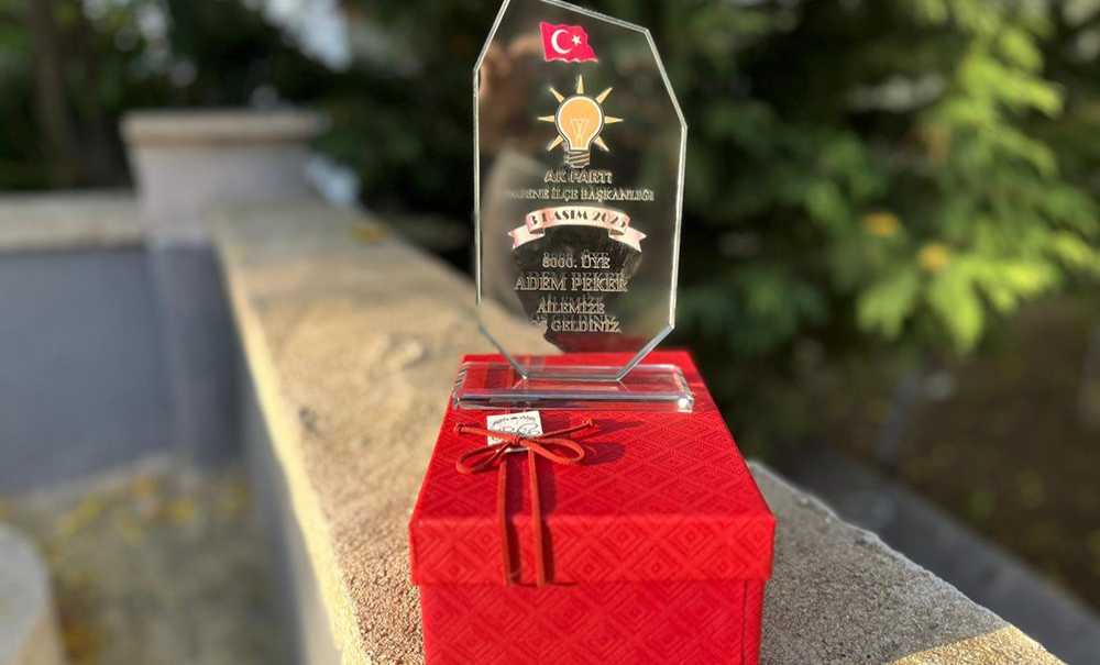 Ak Parti Ergene'de 8 Bin Üyeyi Geçti