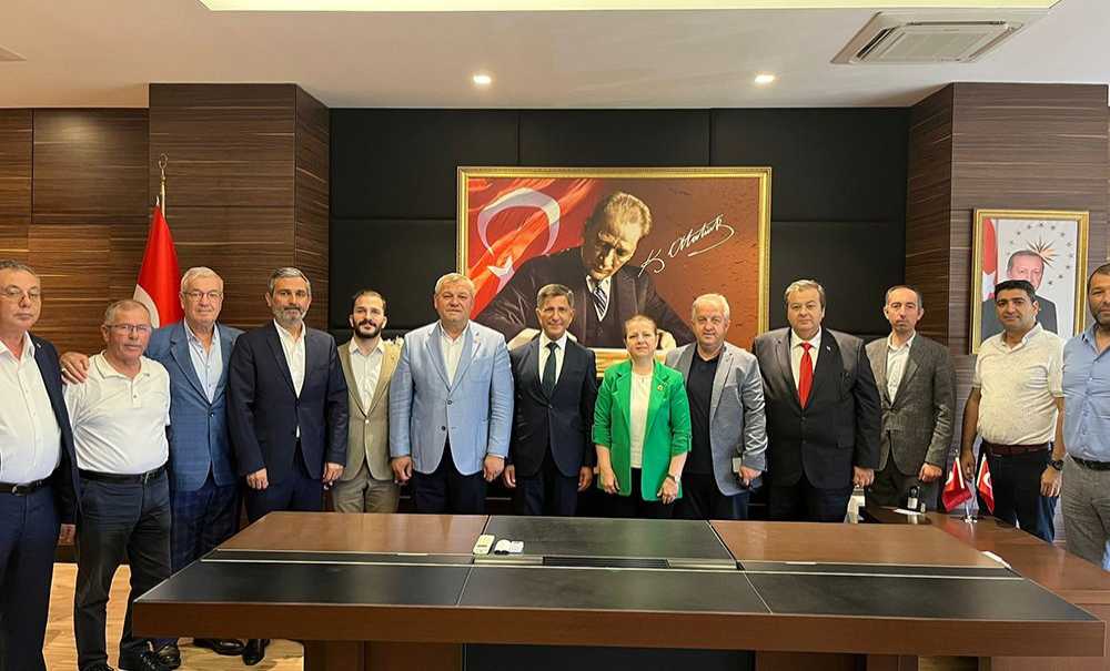 Ak Parti Kaymakam Erten'i Ziyaret Etti