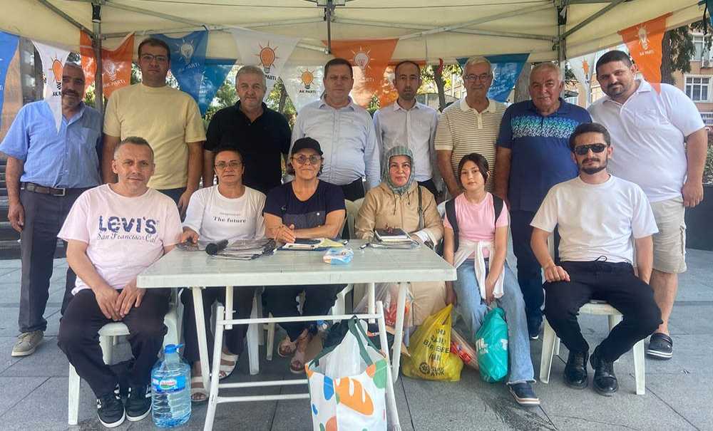 Ak Parti̇ Saha Çalişmalarini Sürdürüyor