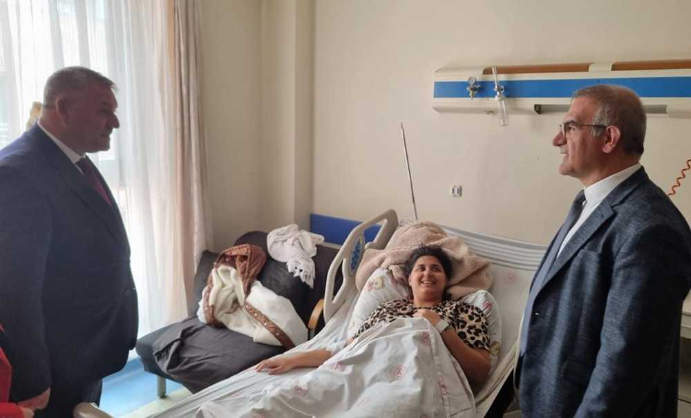 Ak Parti'den Hastaneye Anlamlı Ziyaret