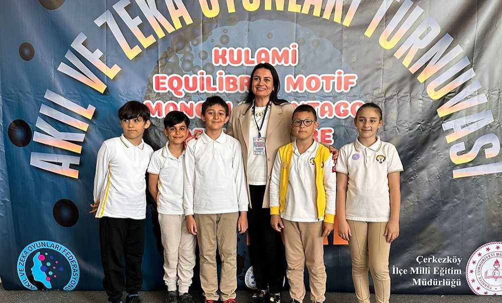 Akıl Ve Zeka Oyunlarında Çorlu İl 1. Oldu