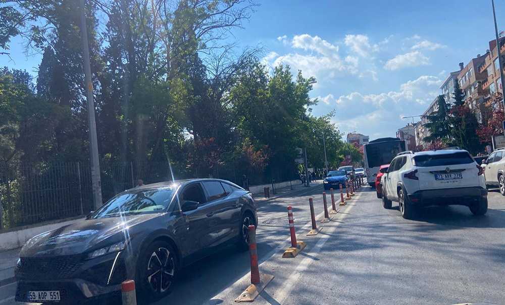 Ana Caddede Geçişler Yine Kapatıldı