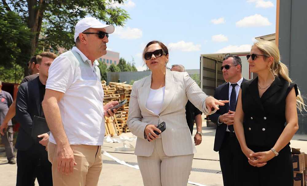 Asb'deki Yangında Fabrika Zarar Gördü