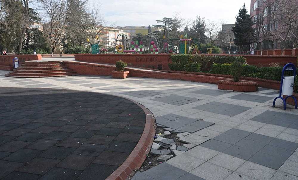 Atatürk Parkı'ndaki Kırık Taşlar Neden Yapılmıyor?