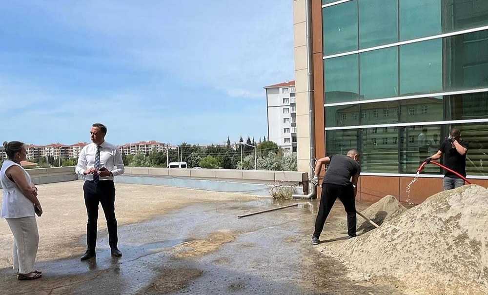 Avukatlar İçin Baro Teras Kafe Yapılıyor