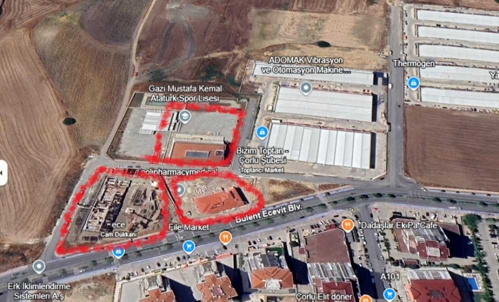 Aynı Bölgede 3 Okul Birden!