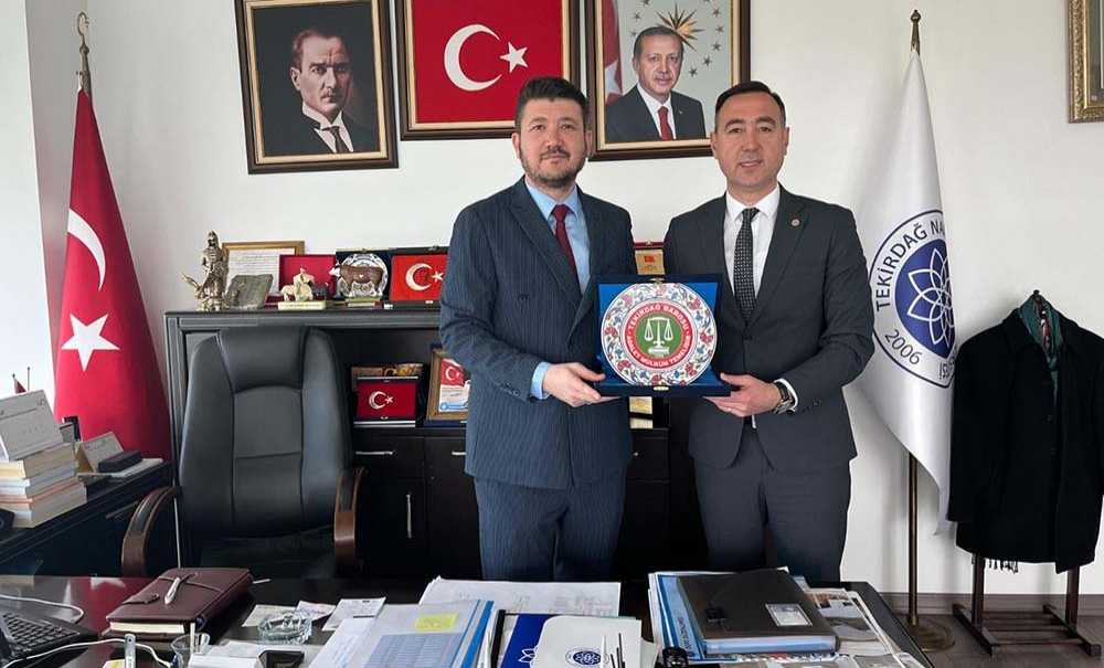 Baro Başkanı Gürcün'den Üniversiteye Ziyaret