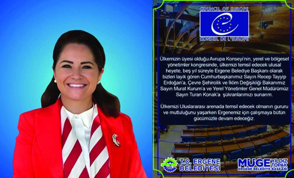 Türkiye'yi Avrupa Konseyi'nde Temsil Edecek!