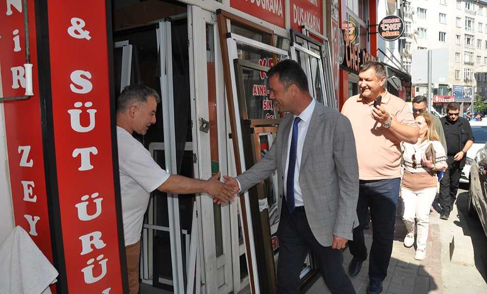 Başkan Sarıkurt, Adım Adım Çorlu'yu Geziyor