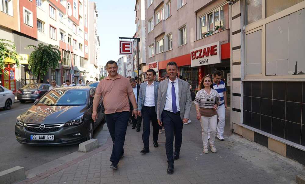 Başkan Sarıkurt, Adım Adım Çorlu'yu Geziyor