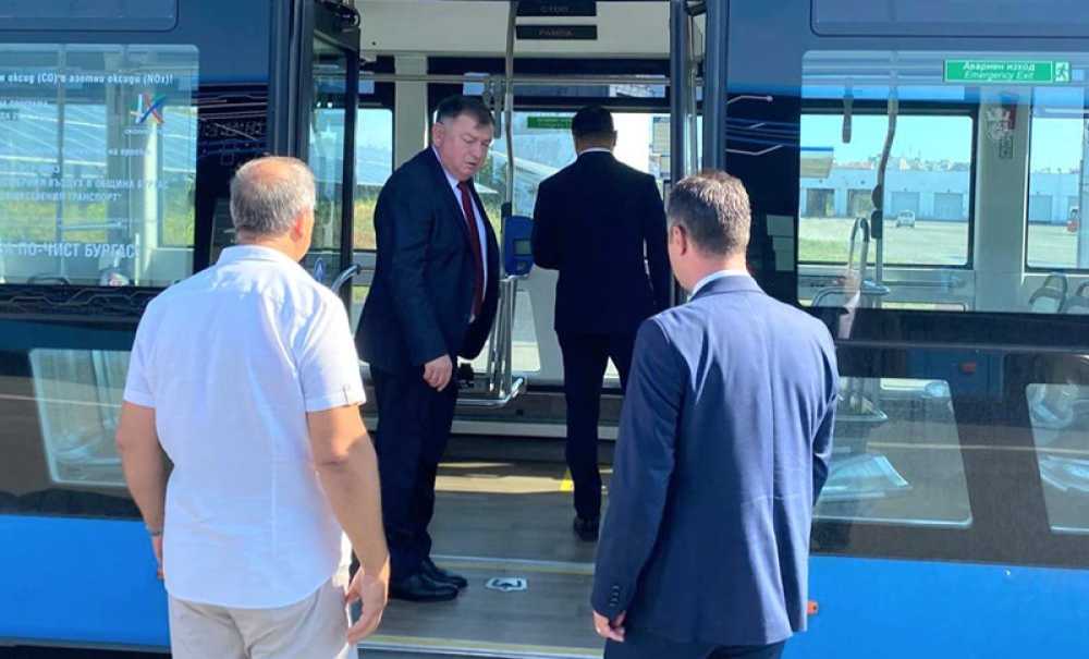 Başkan Sarıkurt Bulgaristan'da İncelemelerde Bulundu