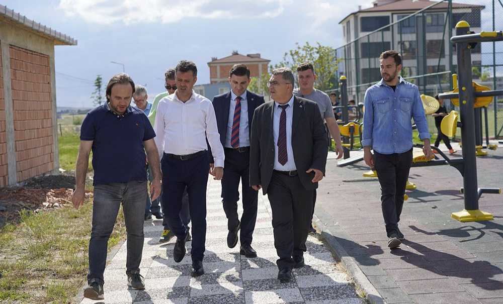 Başkan Sarıkurt Çalışmaları Yerinde İnceledi