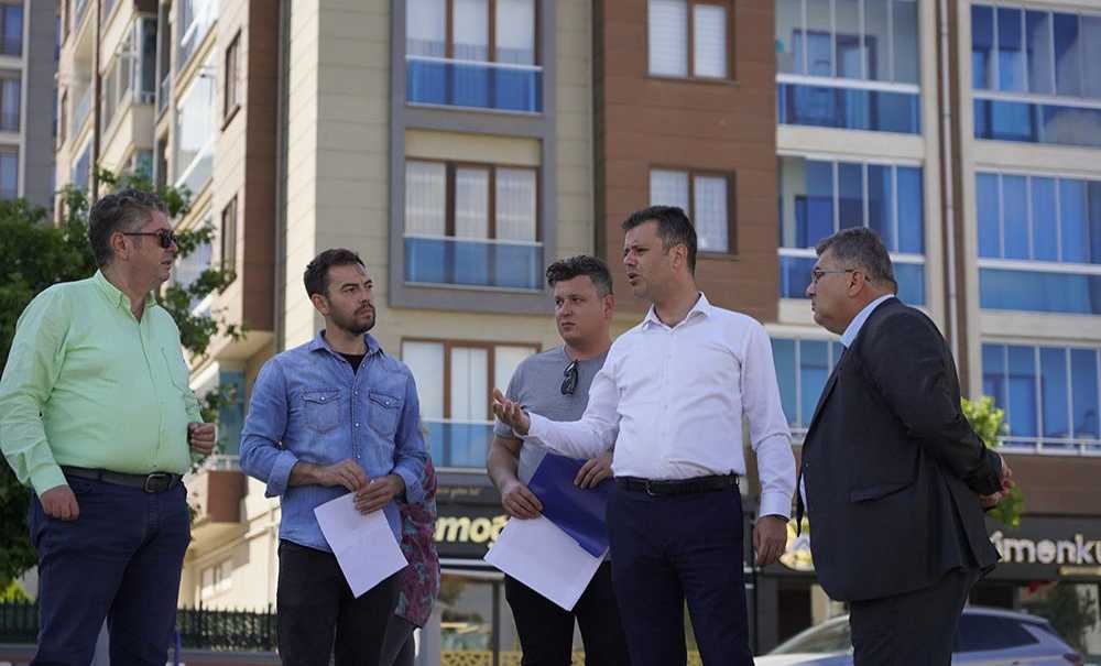 Başkan Sarıkurt Çalışmaları Yerinde İnceledi