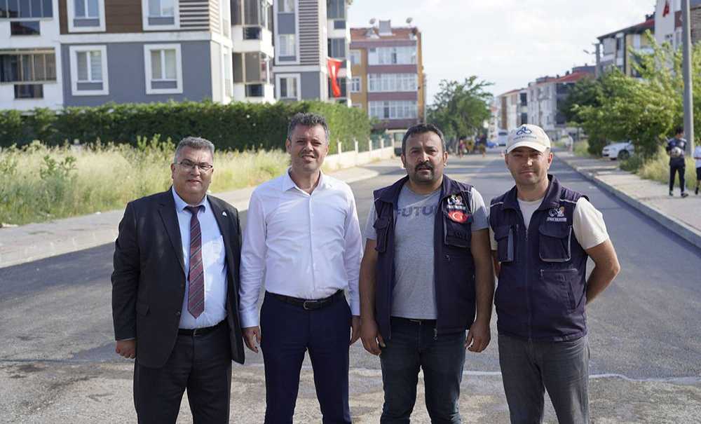 Başkan Sarıkurt Çalışmaları Yerinde İnceledi
