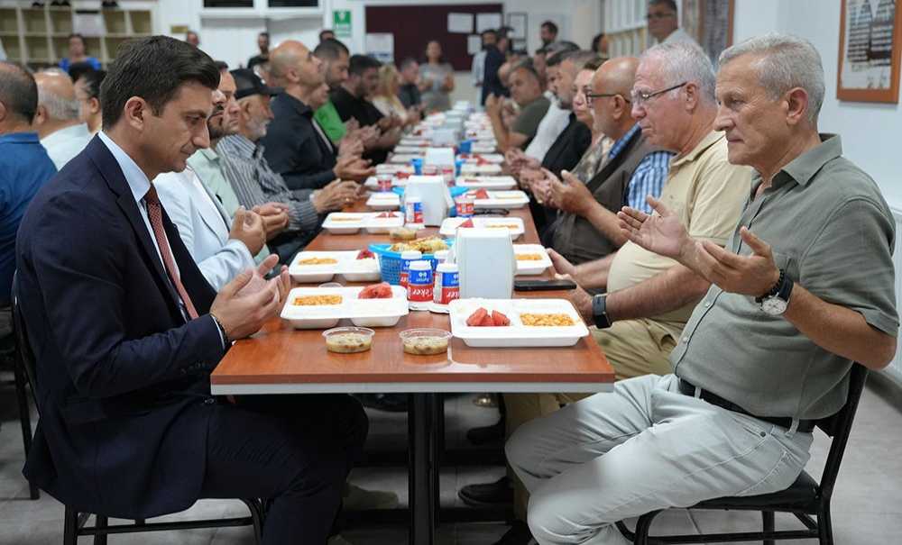 Başkan Sarıkurt Çorlu Kırklar Cemevi'nde Muharrem Orucu Lokmasına Katıldı