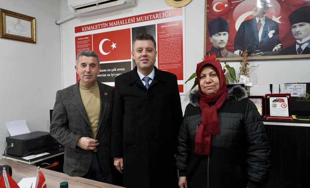 Başkan Sarıkurt Mahalle Ziyaretlerine Devam Ediyor