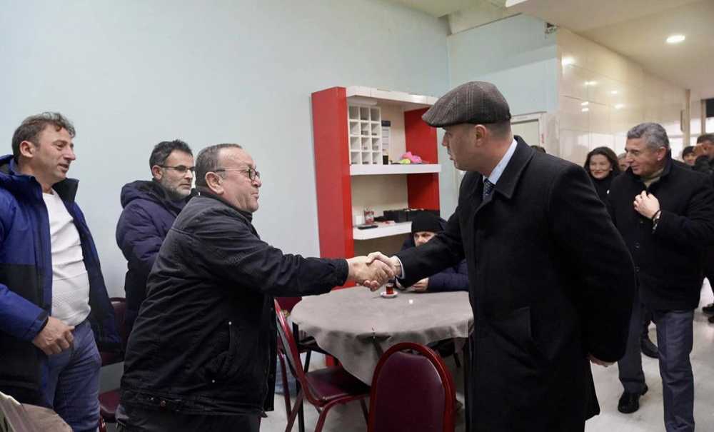 Başkan Sarıkurt Mahalle Ziyaretlerine Devam Ediyor