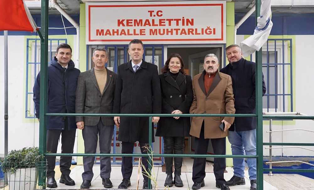 Başkan Sarıkurt Mahalle Ziyaretlerine Devam Ediyor