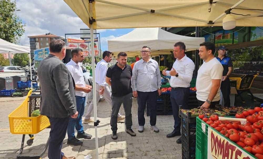Başkan Sarıkurt Marketleri İnceledi