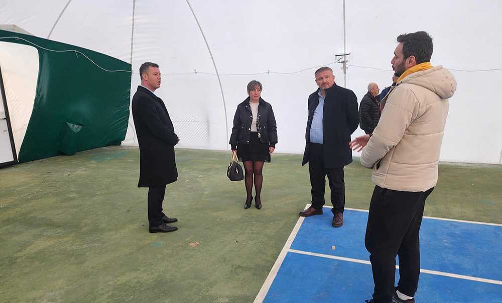 Başkan Sarıkurt Spor Tesislerini İnceledi