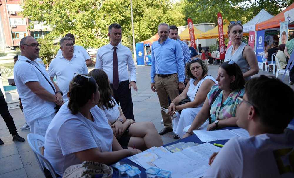 Başkan Sarıkurt, Üniversite Tercih Günlerinde Gençlere Destek Oldu