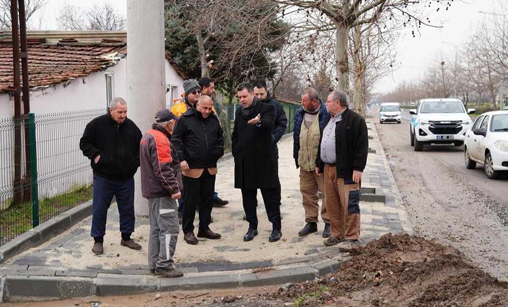 Başkan Sarıkurt Ve Büyükşehir Ekipleri Sahada