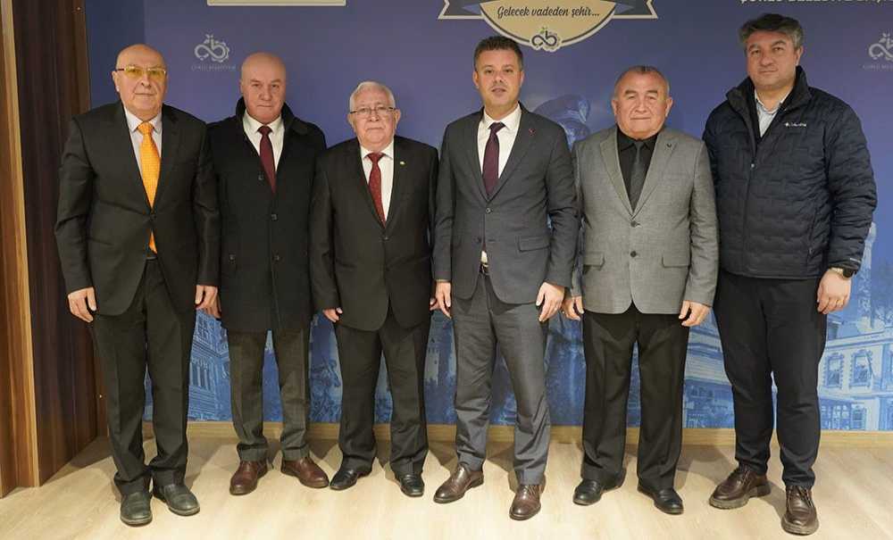 Başkan Sarıkurt'a Nezaket Ziyareti