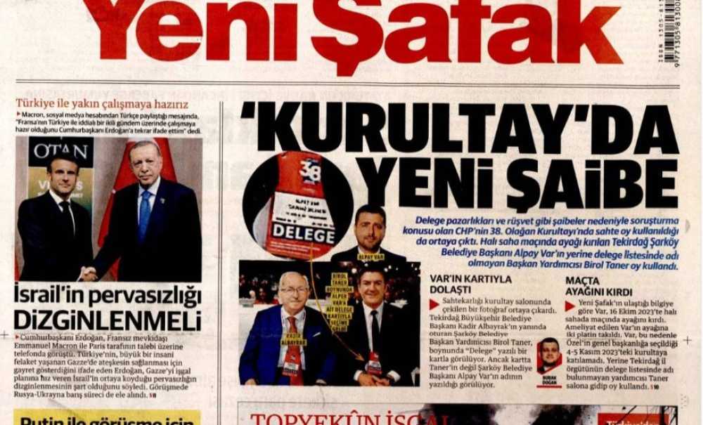 Başkan Şarıkurt'tan ‘Alpay Var' Açıklaması “Kurultayda Bulunduğuna Taniklik Edi̇yorum”
