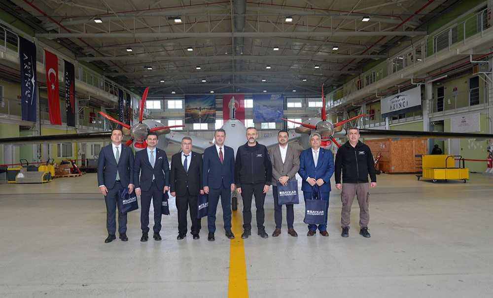 Başkan Sarıkurt'tan Baykar'a Ziyaret