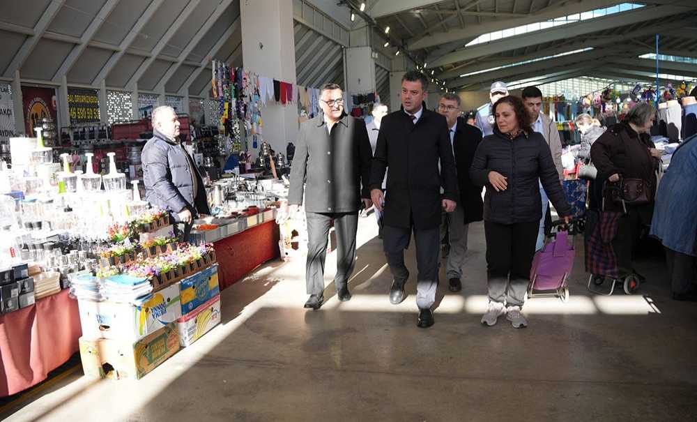 Başkan Sarıkurt'tan Çorlu'ya Yeni Pazar Yeri Müjdesi