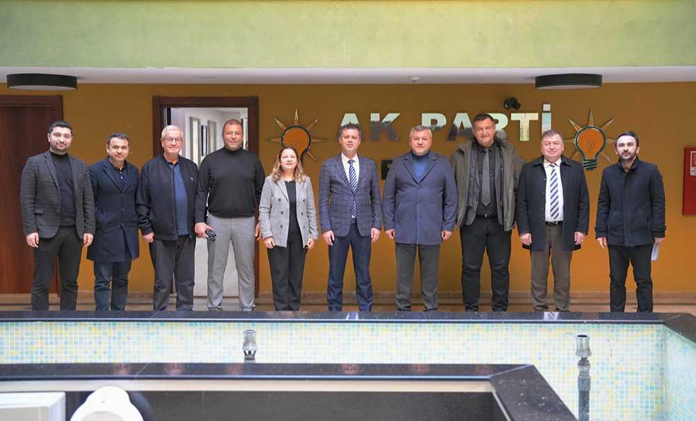 Başkan Sarıkurt'tan Cumhur İttifakına Çed Ziyareti