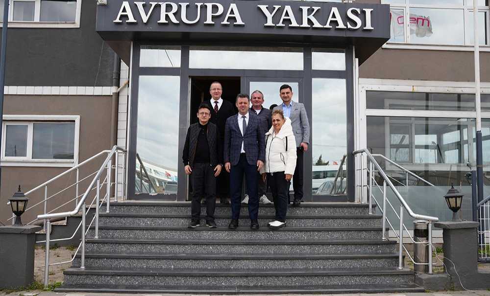 Başkan Sarıkurt'tan Gazetemize Ziyaret