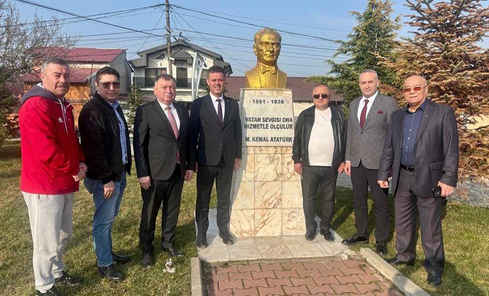 Başkan Sarıkurt'tan Romanya'da Anlamlı Ziyaret