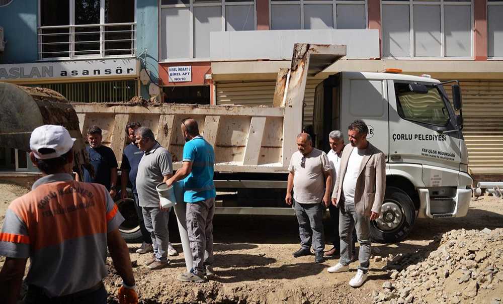 Başkan Sarıkurt`tan Yoğun Saha Mesaisi