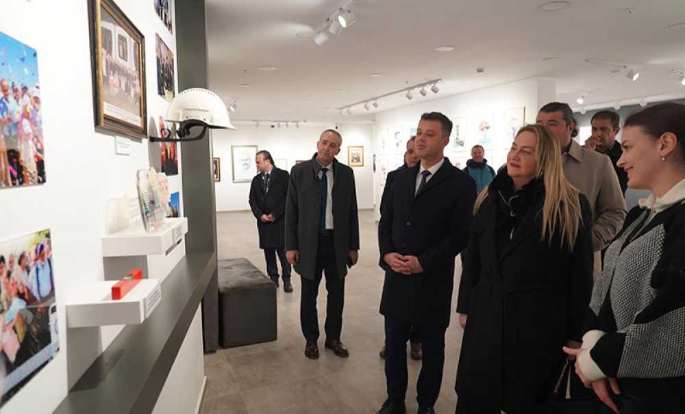 Başkan Sarıkut Eskişehir'de Ziyaretlerde Bulundu