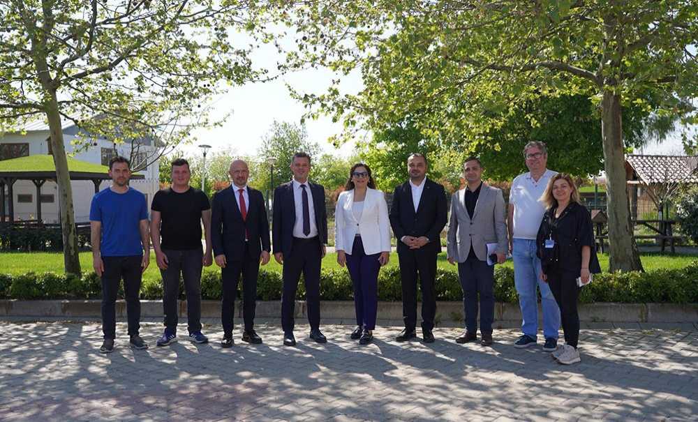 Başkanlar Çorlu'nun Yeşil Alan Yatırımlarını İnceledi