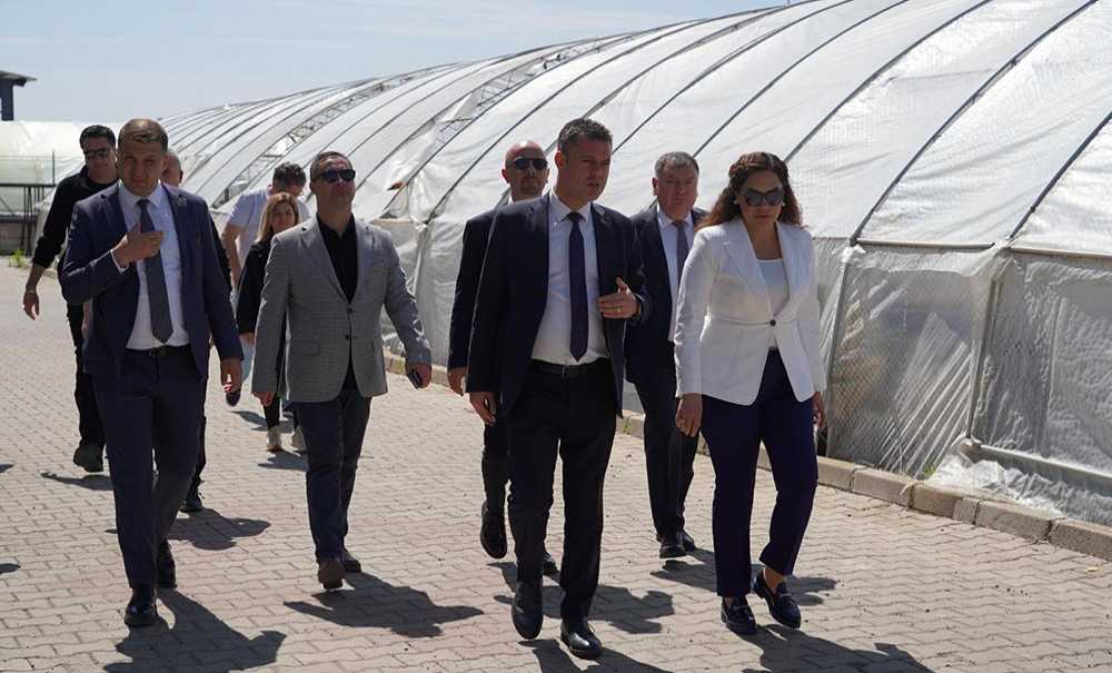 Başkanlar Çorlu'nun Yeşil Alan Yatırımlarını İnceledi